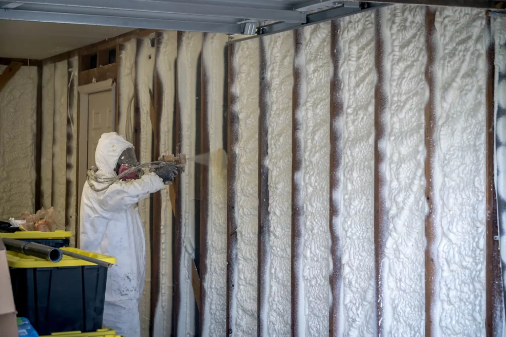 open-cell spray foam insulation